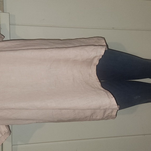 FLAX LIFE IS CHOICE LINEN BLOUSE - Picture 2 of 8